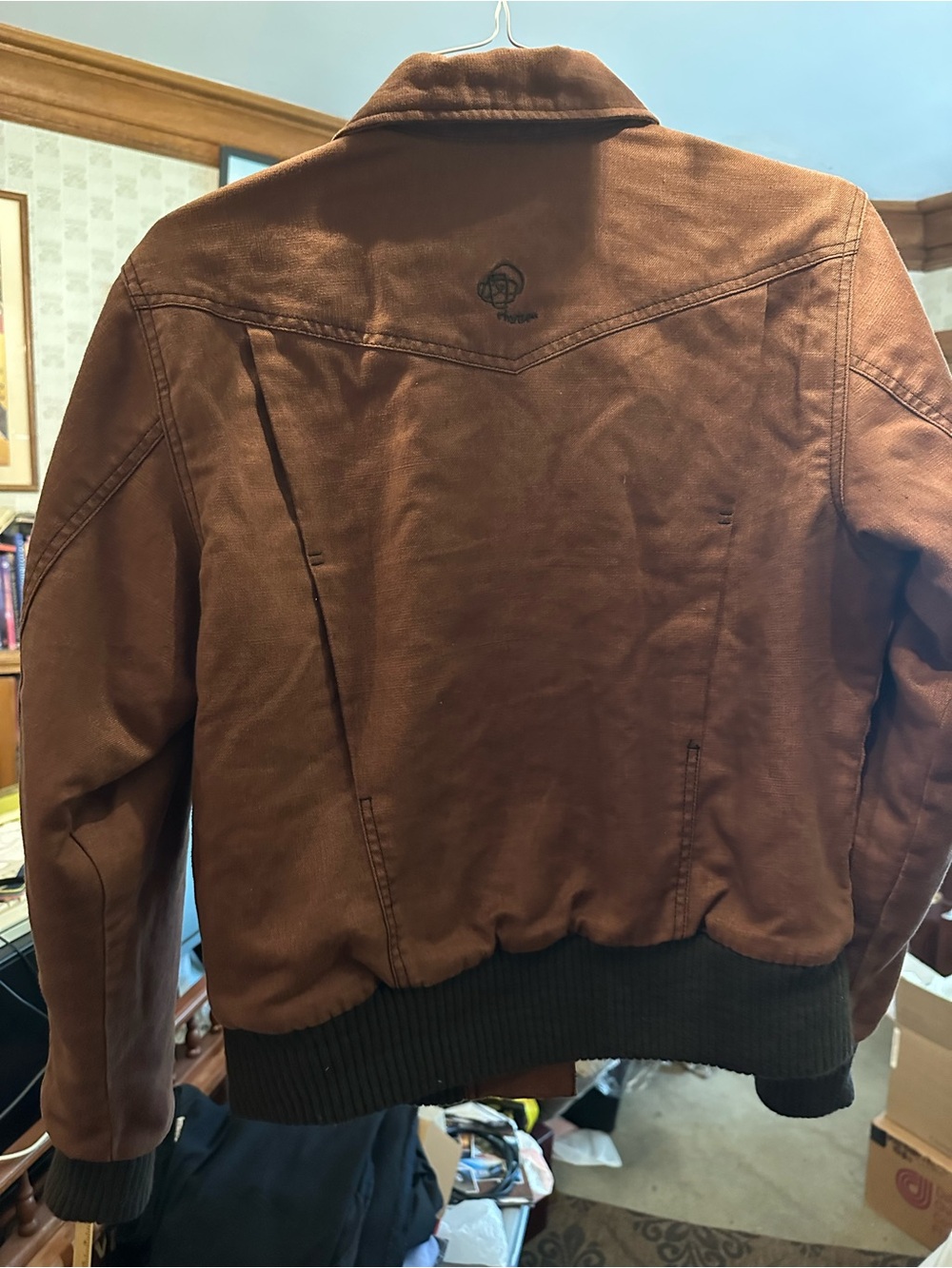 Patagonia Hemp Brown/Clay Women's Trucker Jacket NW/OT Women’s M - Picture 3 of 8